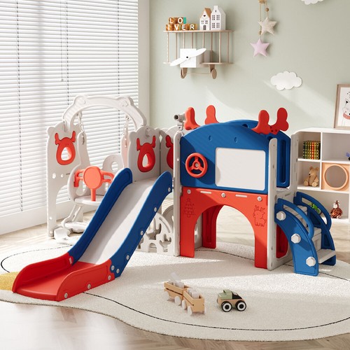 Kids slide swing climber set - climber,
