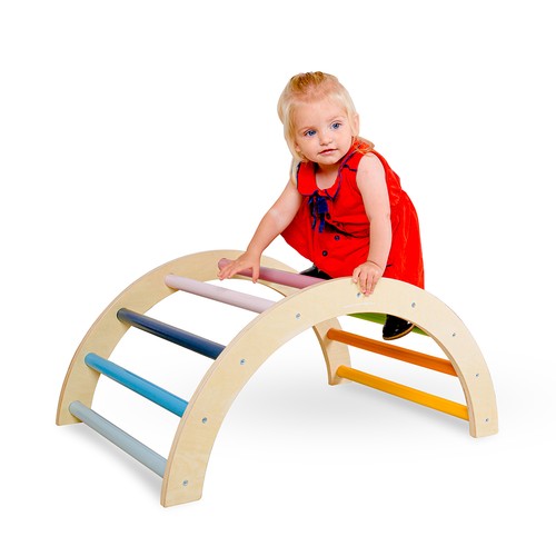 Bigjigs toys wooden arched - wooden,