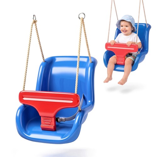 Blue toddler swing seat - blue,